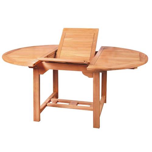 MESA LDK KAYLA TEKA OVAL PLEGABL 120X100 732127