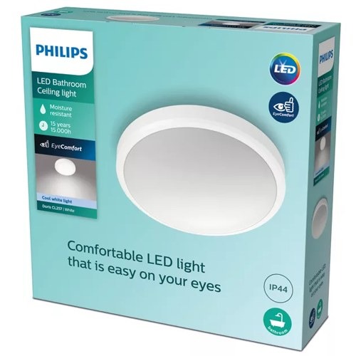 PLAFON PHILIPS DORIS CL257 17W 40K BLANC