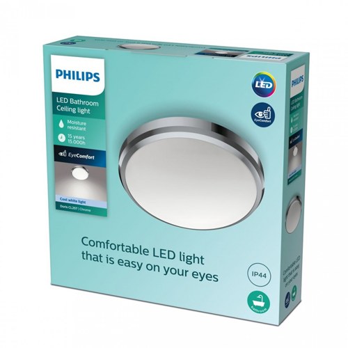 PLAFON PHILIPS DORIS CL257 6W 40K CROMO