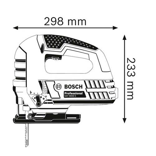 SIERRA CALAR BOSCH GST8000E 060158H000 710W