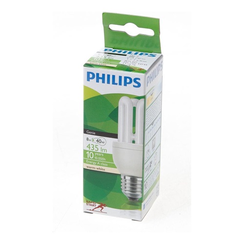 BOMBILLA PHILI GENIE 8W/827 E27 80118010
