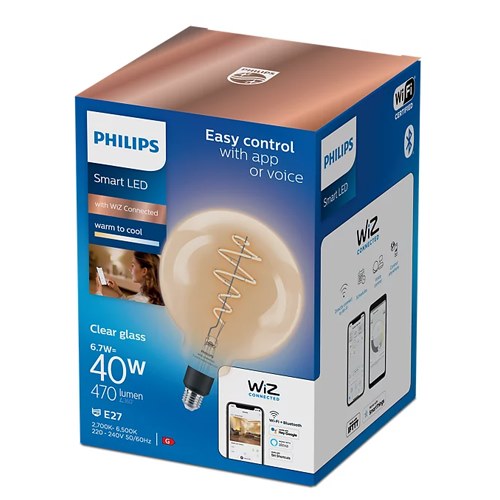 BOMBILLA LED PHILIPS CLASS-GIANT E27 40W G200 GOLD