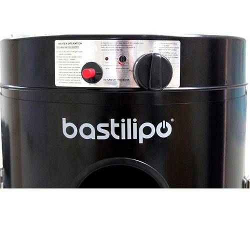 ESTUFA EXTER BASTILIPO EG-NE-10K NEGRA 2635