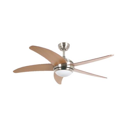 VENTILADOR TECHO BASTILIPO MALIBU NIQUEL 7777