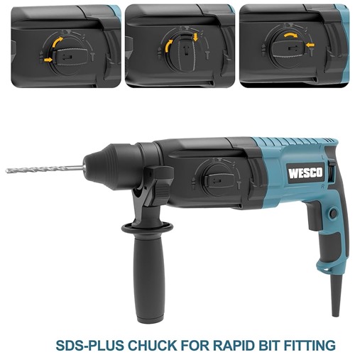 MARTILLO WESCO WS3212K 800W COMBINADO