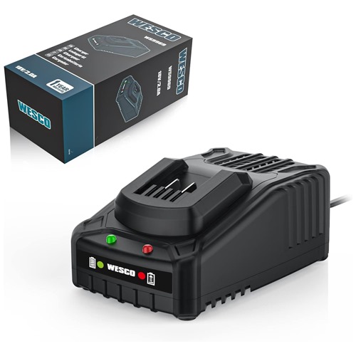 CARGADOR WESCO WS9969 18V 2,0AH 4,0AH