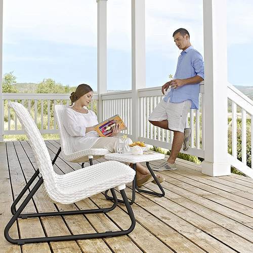 CJTO CURVER RIO PATIO BALCONY BLANC 214684