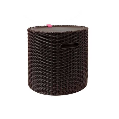COOL BAR CURVER STOOL RATTAN ANTRACIT 221535