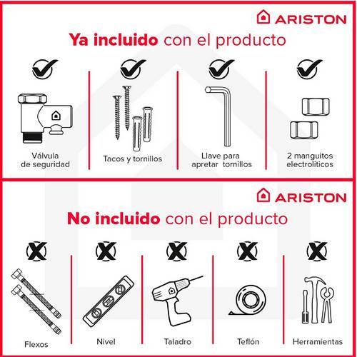 TERMO ELEC ARISTON VELIS WIFI 80L 280300190