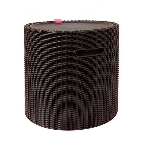 NEVERA CURVER COOL STOOL 44X44X44 CAPUCHINO 244008