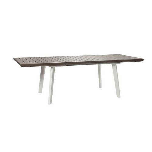 MESA CURVER HARMONY 160-240X100 CAPUC/BLANC 228458