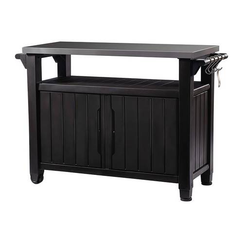 MUEBLE BARBACOA CURVER WHOLE STEEL TOP 228891