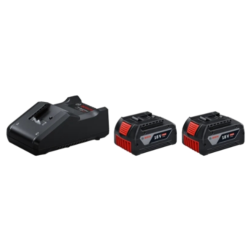 SET BOSCH 18V CARGADOR+2X4,0Ah 1600A019S0